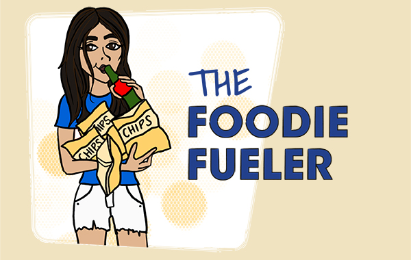 The Foodie Fueler - You never leave a gas station without grabbing a snack from inside.